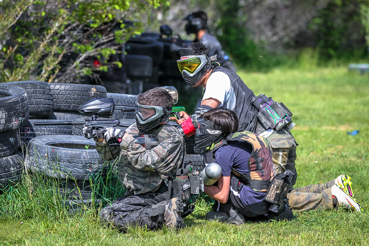 Scenario paintball games are designed to be the ultimate experience for woo...
