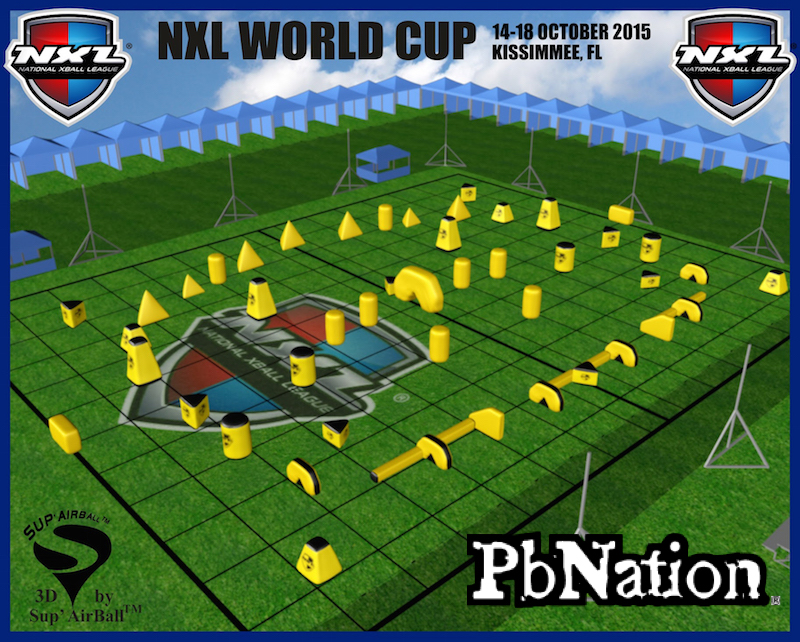 NXL World Cup Layout Paintball Media