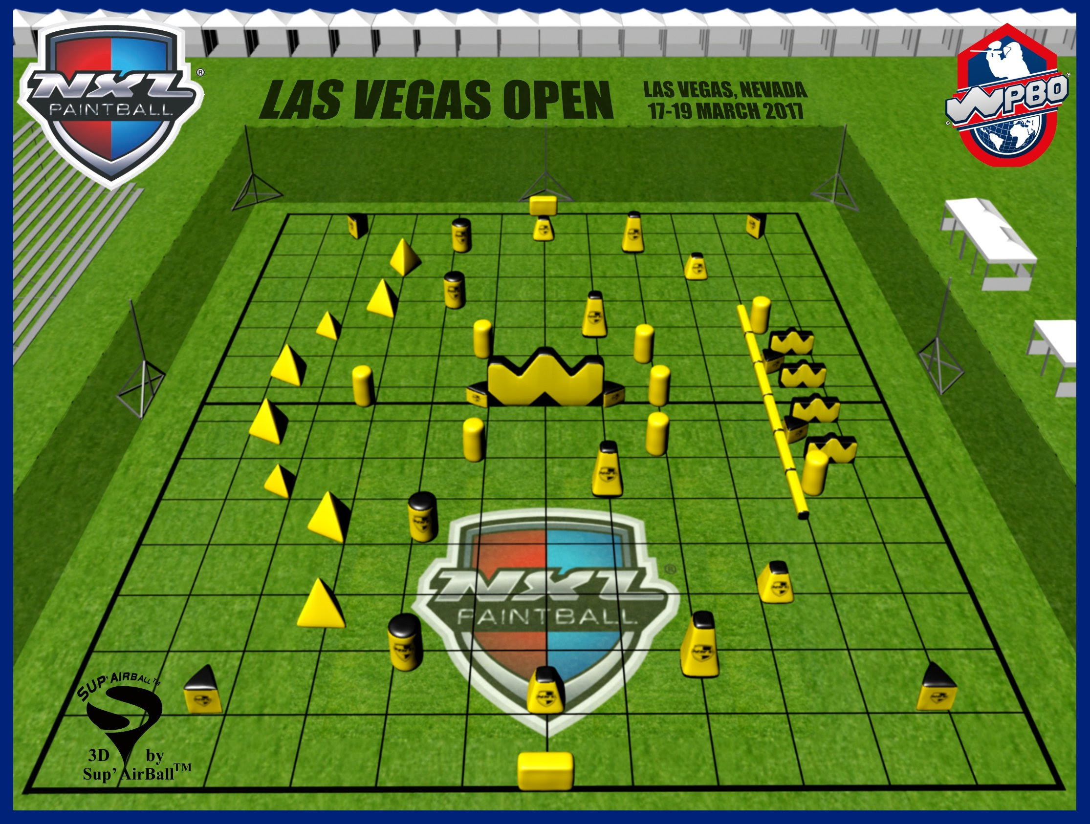 The Official NXL Las Vegas Layouts Are Here Paintball Media